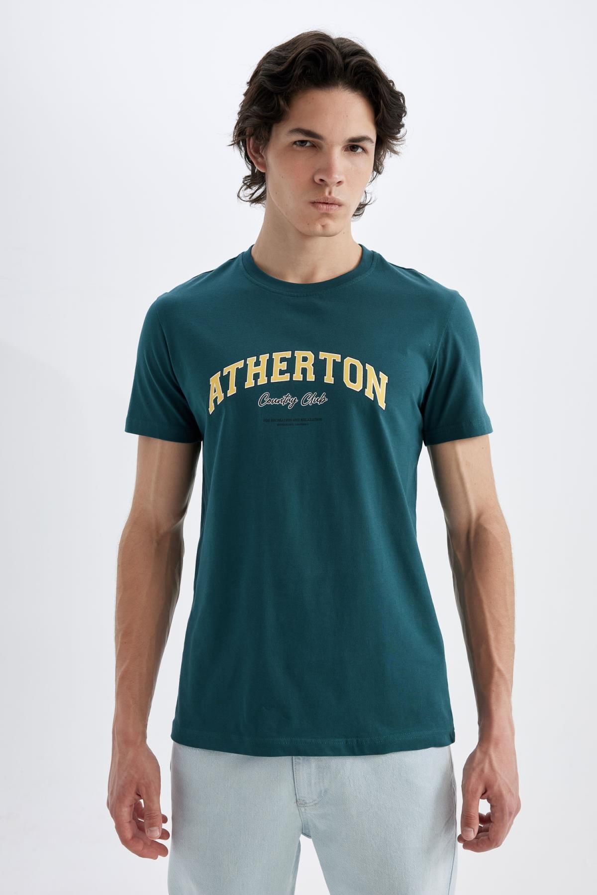 تی شرت مردانه دفاکتو | C5674AX24HS Defacto - Image 3