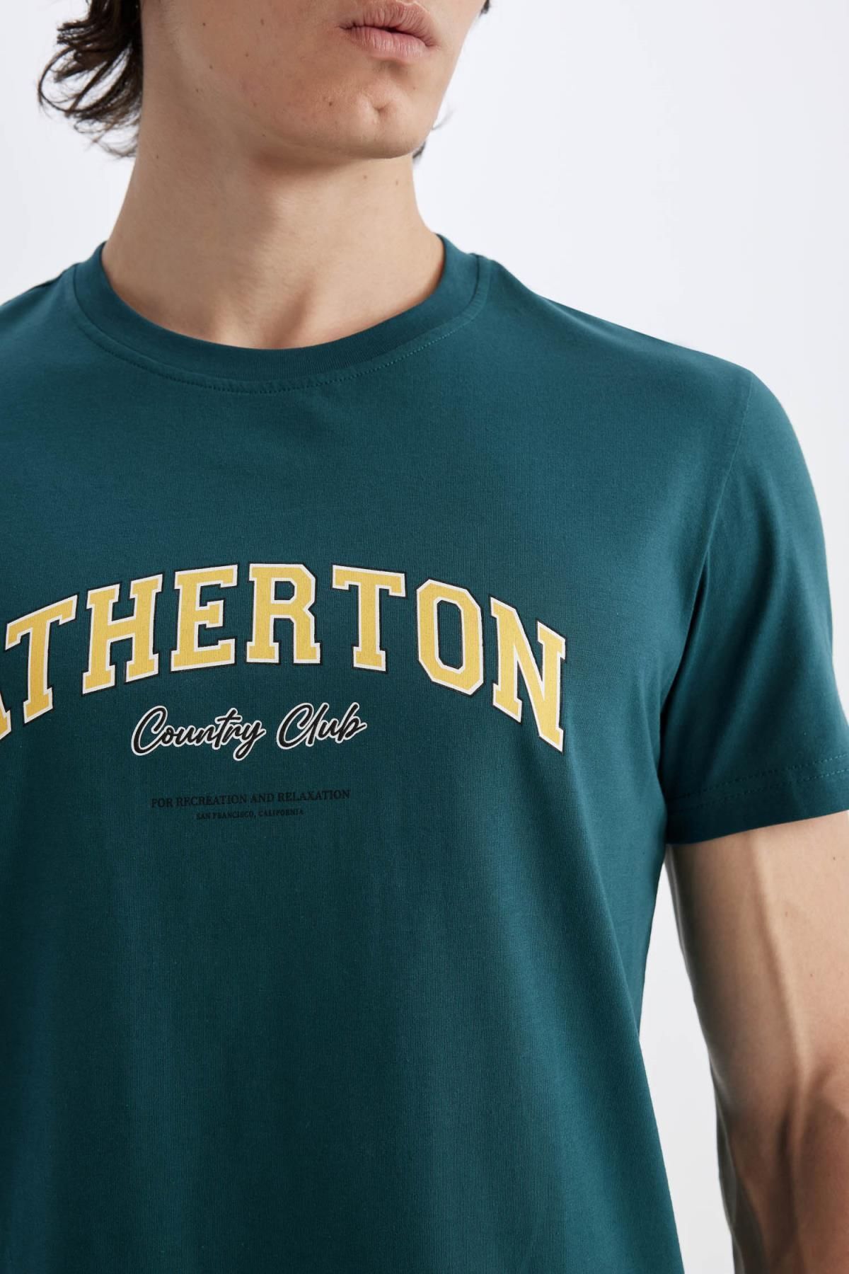 تی شرت مردانه دفاکتو | C5674AX24HS Defacto - Image 5