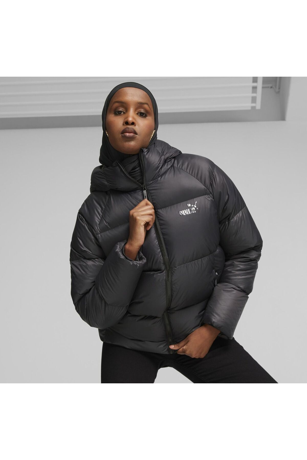 Puma Hooded Ultra Down Puffer Women s Goose Feather Coat 67536901 Trendyol