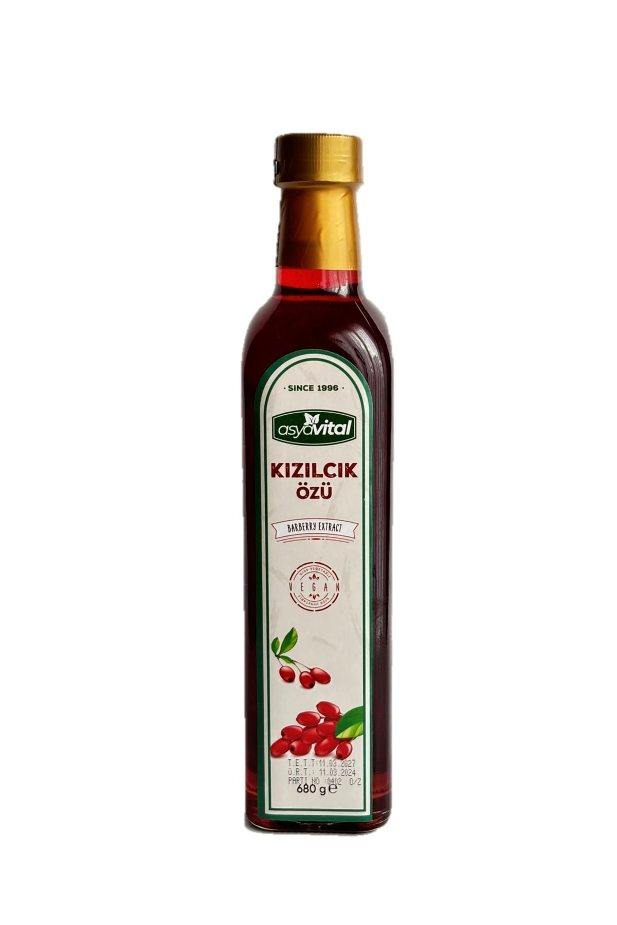 asyavital Kızılcık Özü 680 gr.