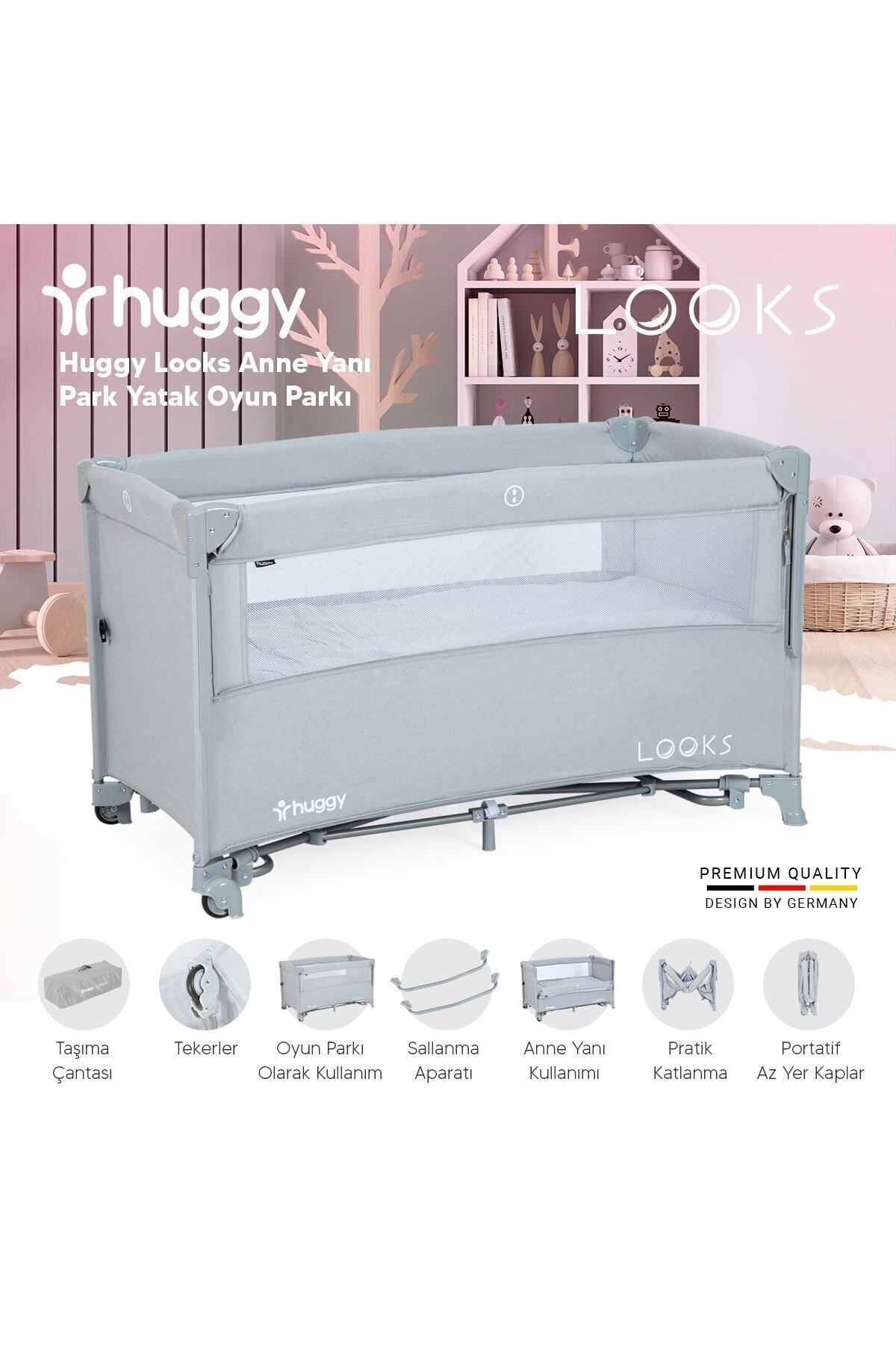 Huggy Looks 5 In 1 Anne Yani Park Yatak Oyun Parkı+yatak 60x120 fotoğrafı 2 (önizleme)