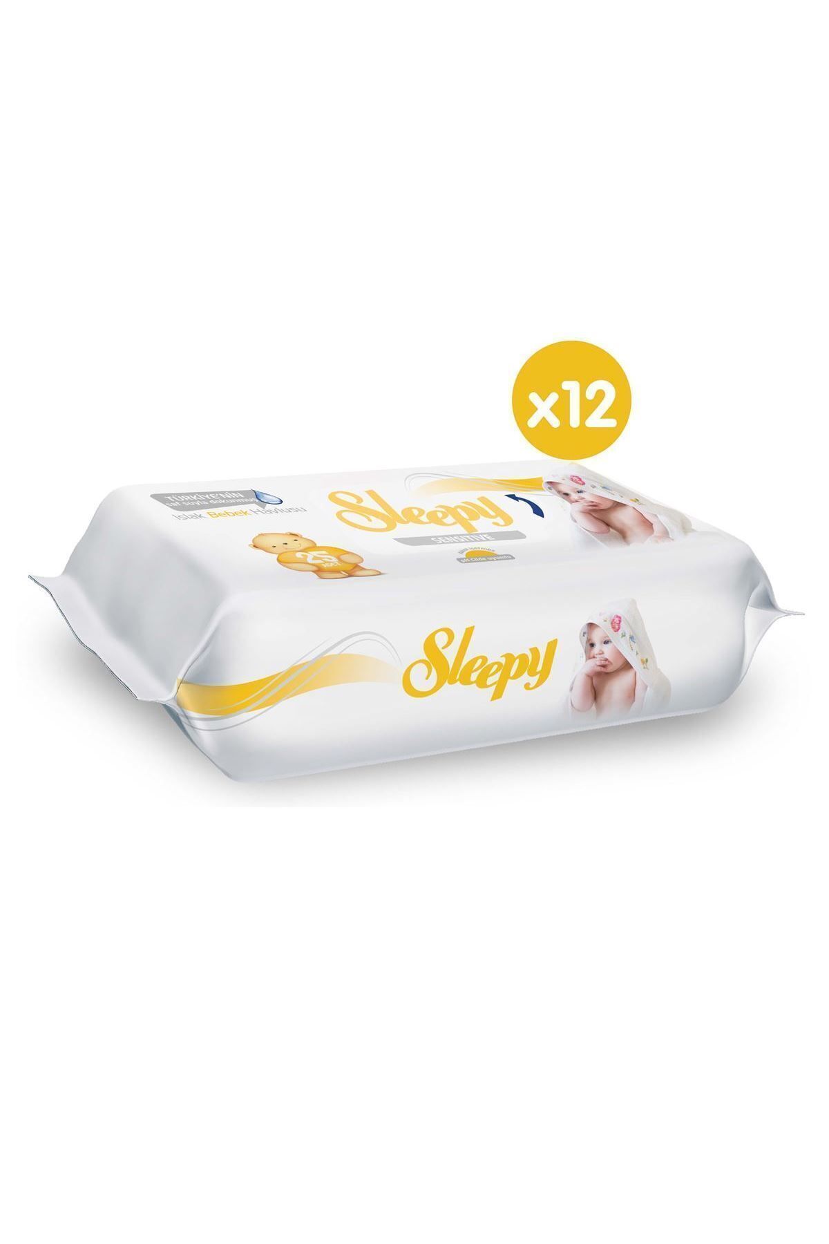 Sleepy Sensitive Islak Bebek Havlusu 12x25 (300 YAPRAK) fotoğrafı 3 (önizleme)