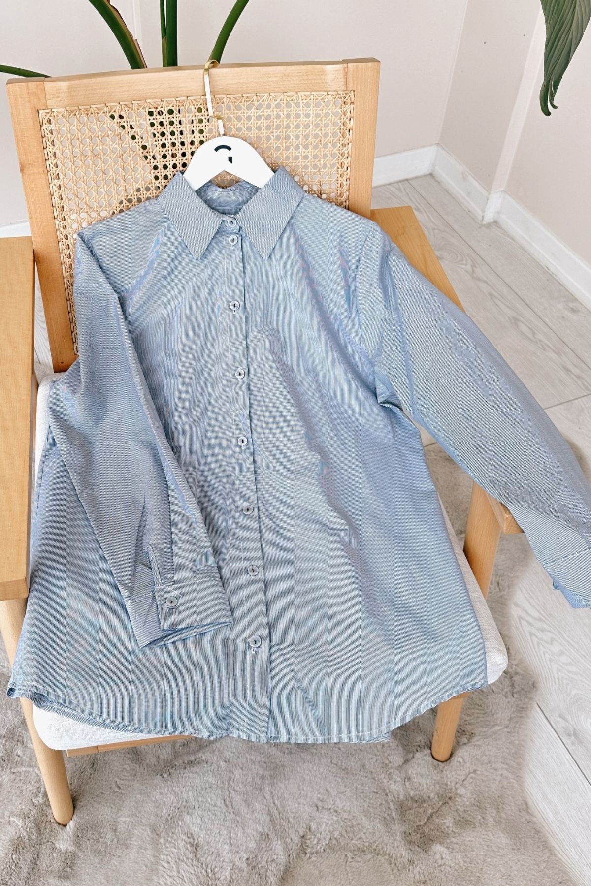 Gizce-Navy Blue Teca Shirt 4