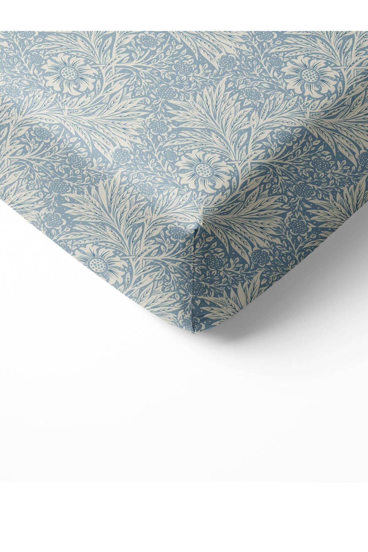 Evmila-Modern Pattern Printed Single Elastic Sheet Set Colorful 2