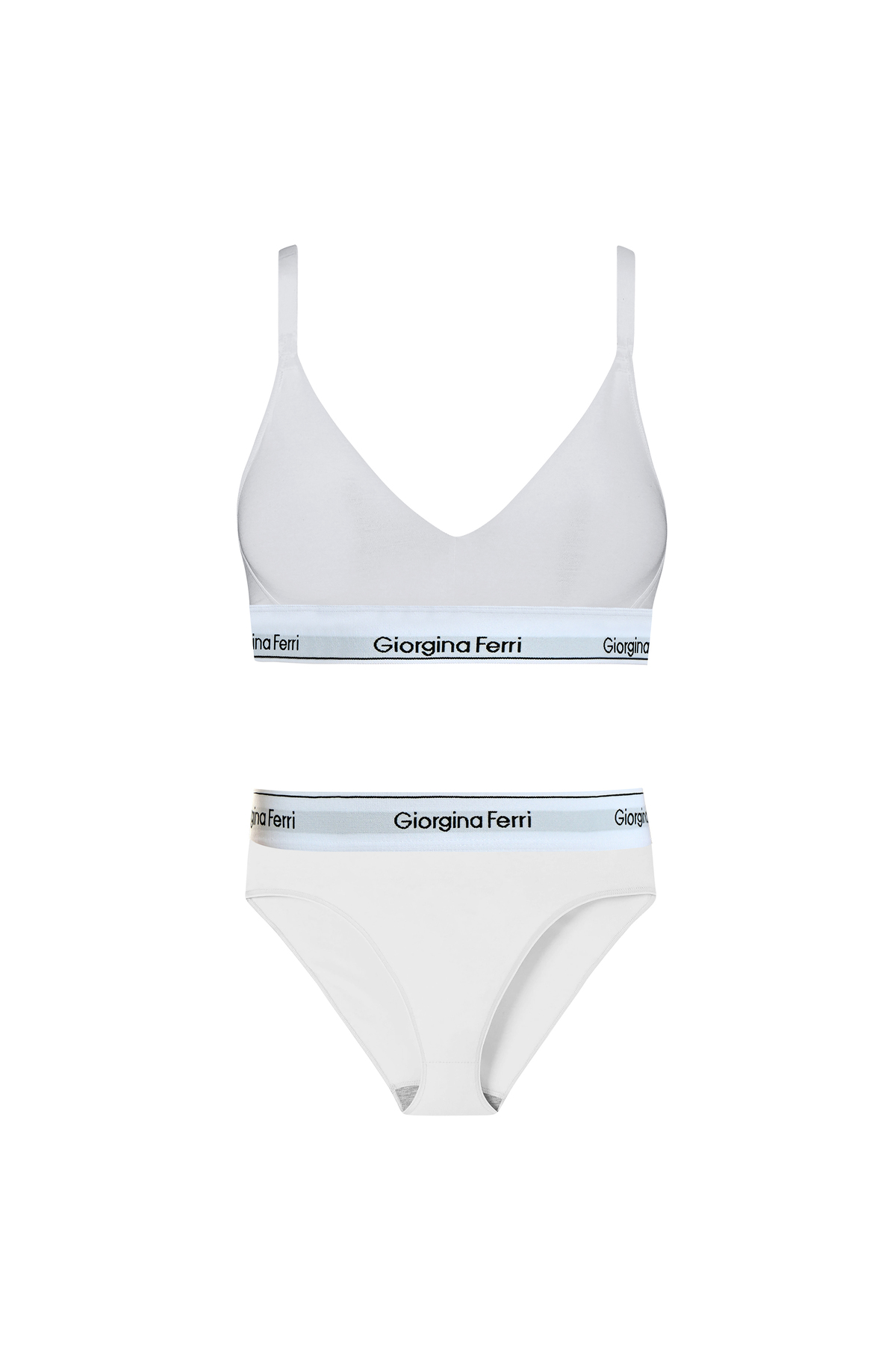 2-Pack Women's Casual Sports Bra+ Slip Panties SARA