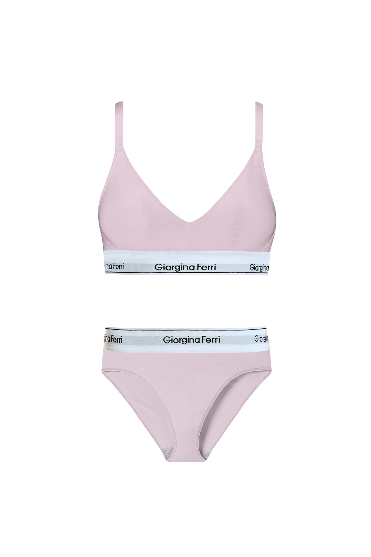 2-Pack Women's Casual Sports Bra+ Slip Panties SARA