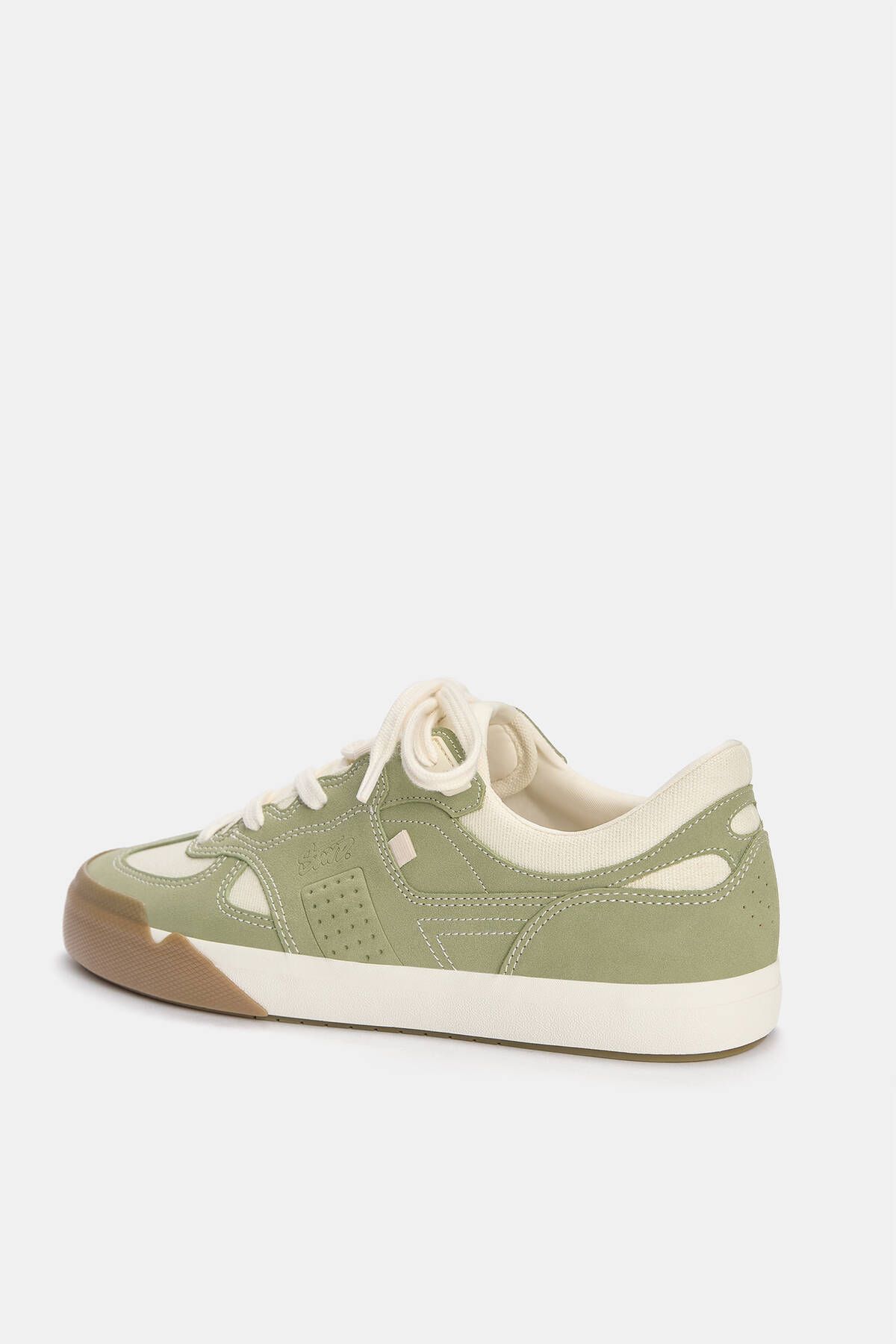 اسنیکر سبز مردانه Pull Bear کفش ورزشی بوم چند قطعه Pull & Bear
