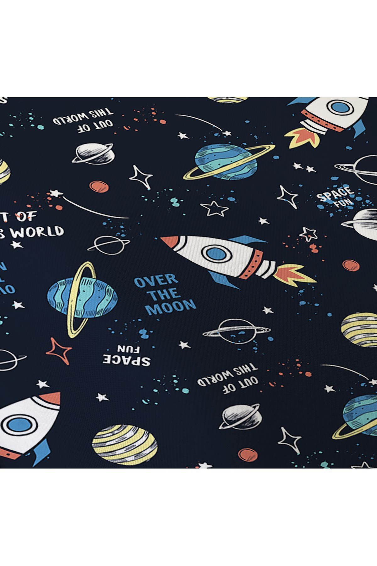 سرویس ملحفه یک نفره  رنگارنگ Evmila | 78424 اورجینال - تصویر 3