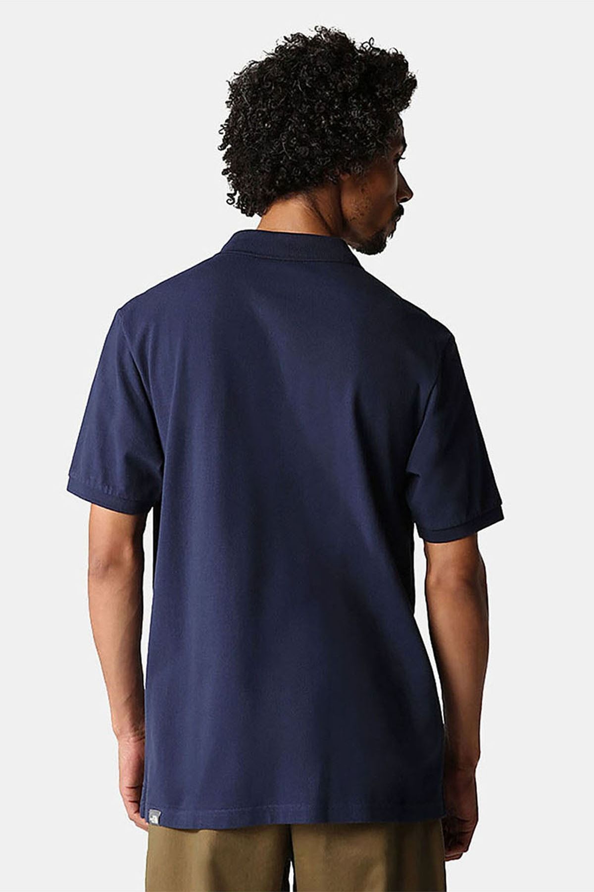 تی شرت ورزشی آبی مردانه پولو Piquet NF00CG718K21 The North Face