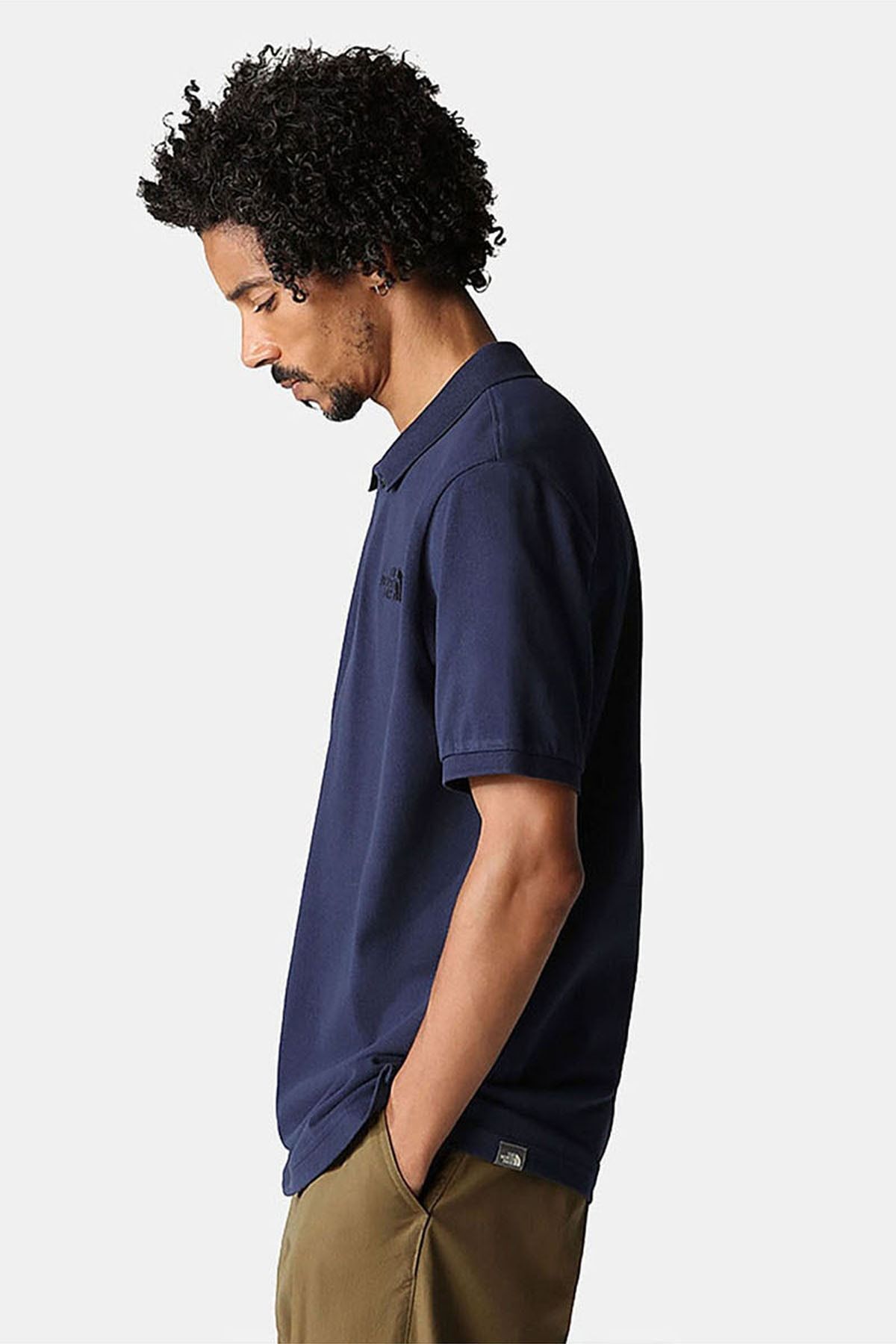 تی شرت ورزشی آبی مردانه پولو Piquet NF00CG718K21 The North Face