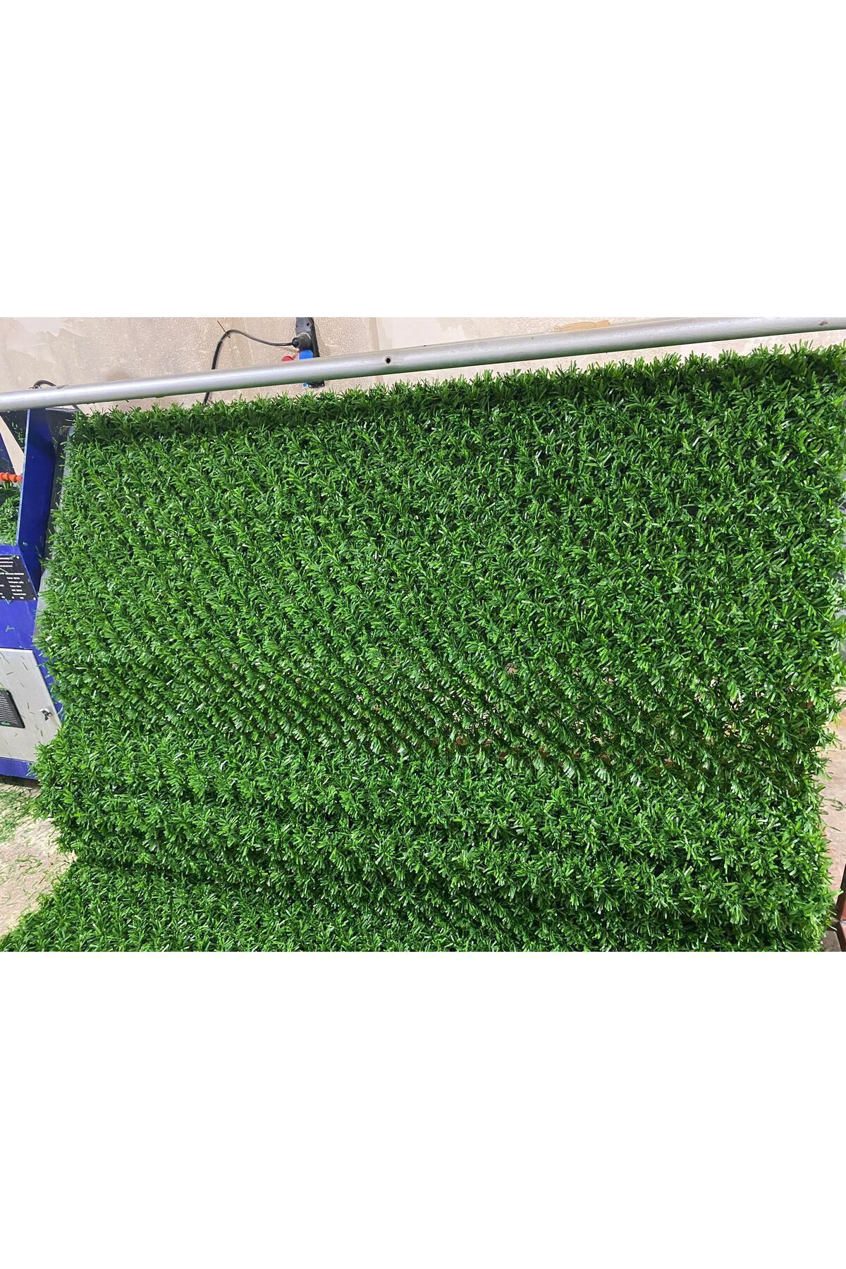 50 cm x 7 mt çim çit bahçe teli yeşil sargılı tel 3