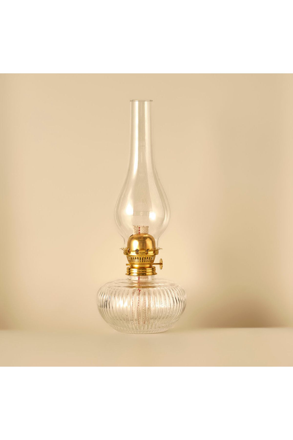 Bella Maison Cam Gaz Lambası (13x33 cm)