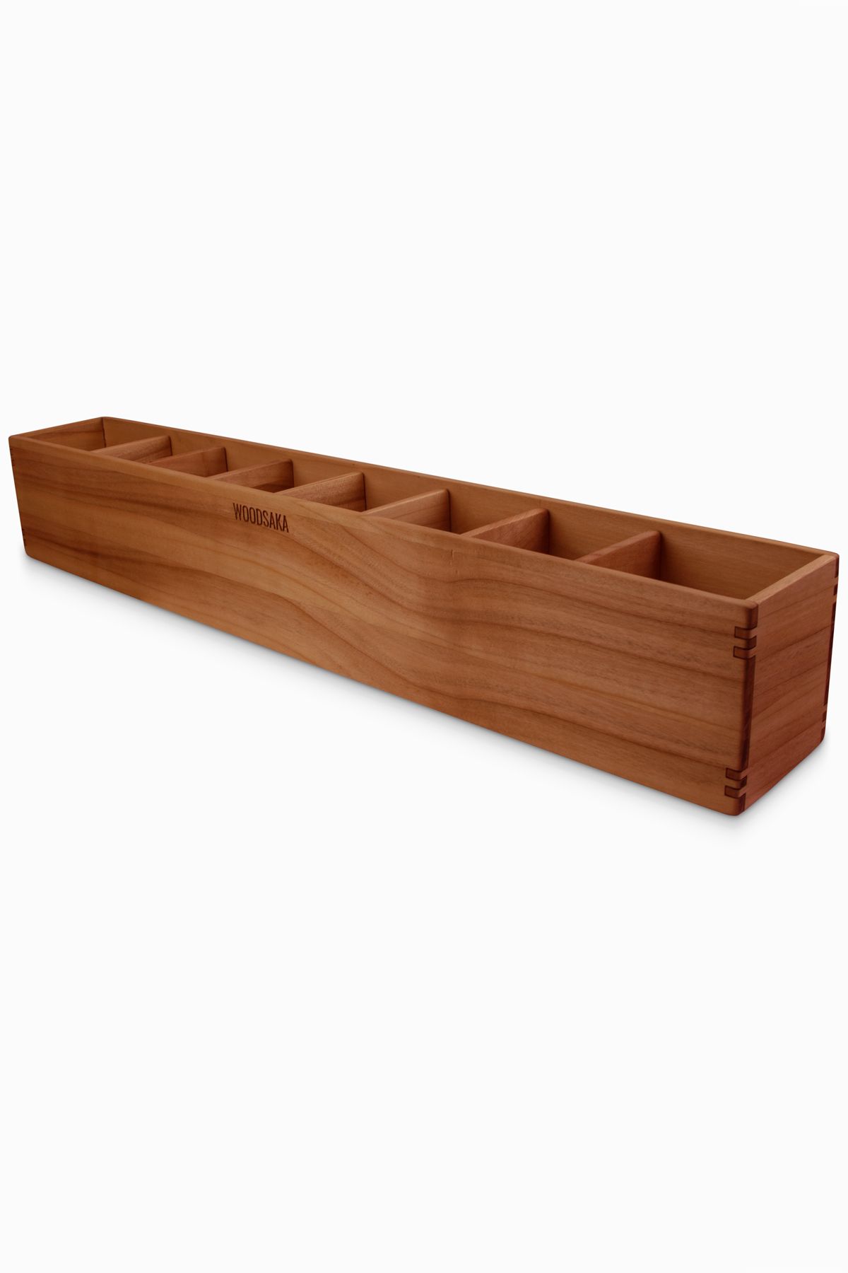 Woodsaka Suport Pentru Stilouri Reglabil În 8 Secțiuni Reka - Lemn De Cireș - 58,2 Cmx8,2 Cmx9,2 Cm - One Size