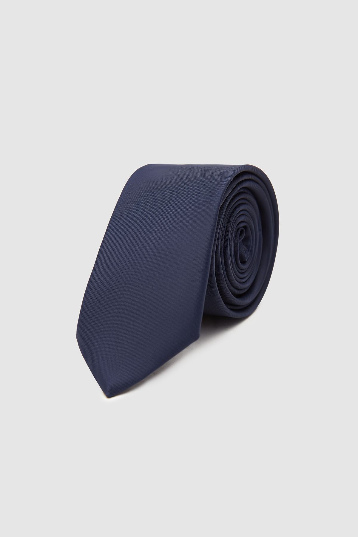 D'S Damat Темно-синий однотонный галстук длиной 5,5 см 0HF15ORTKRDUZ