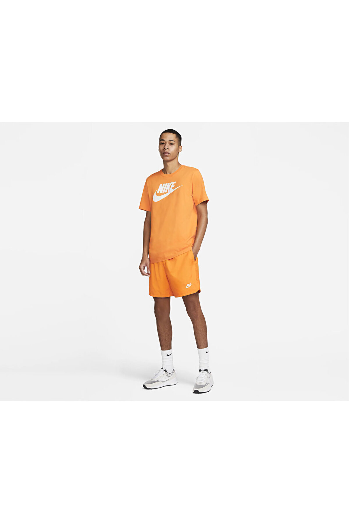 شورت و شلوارک مردانه نارنجی نایکی | TYCA6844E38D4C2D00 اورجینال - تصویر 7