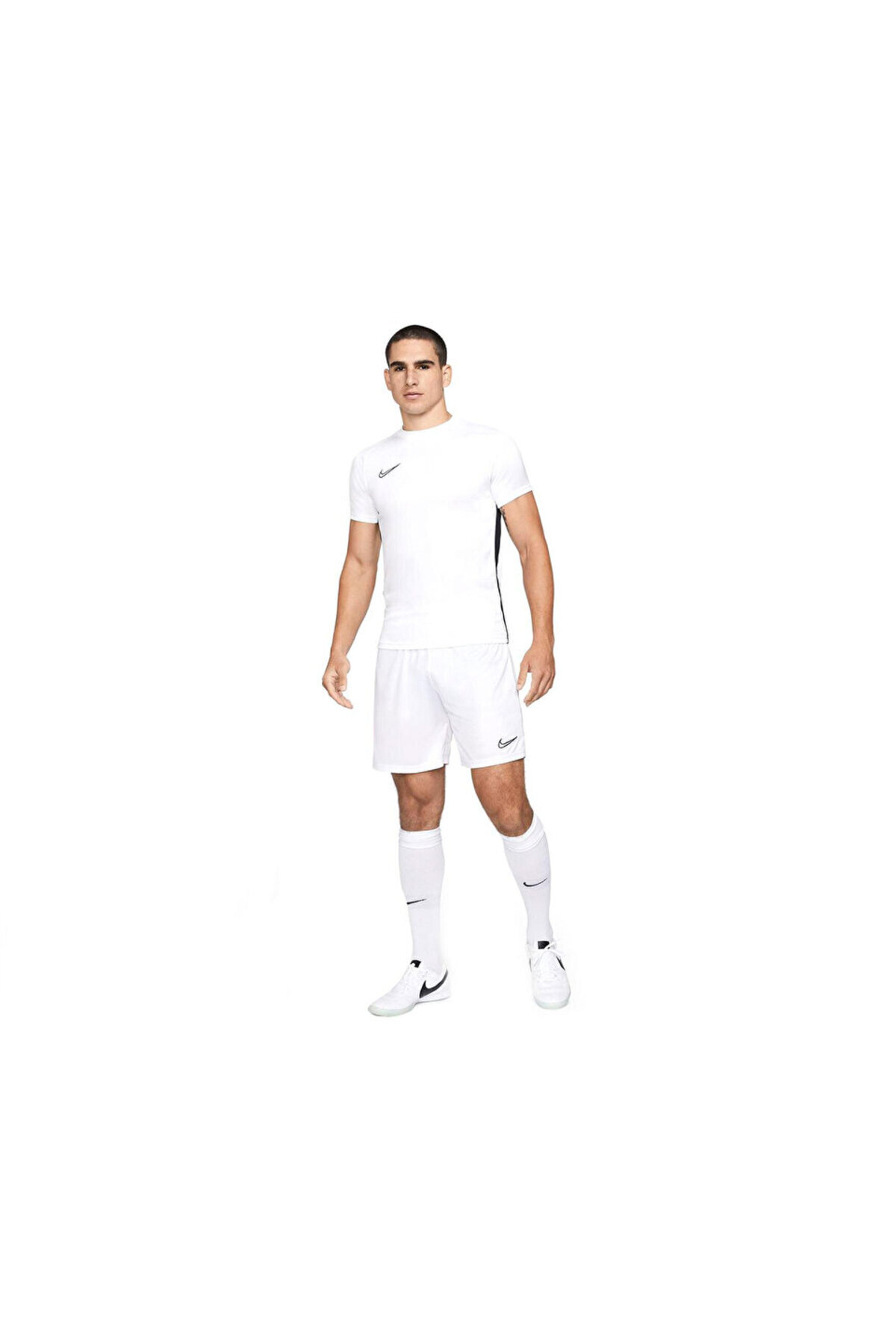 شورت و شلوارک مردانه سفید نایکی | TYC01E201CA54F4E00 اورجینال - تصویر 4