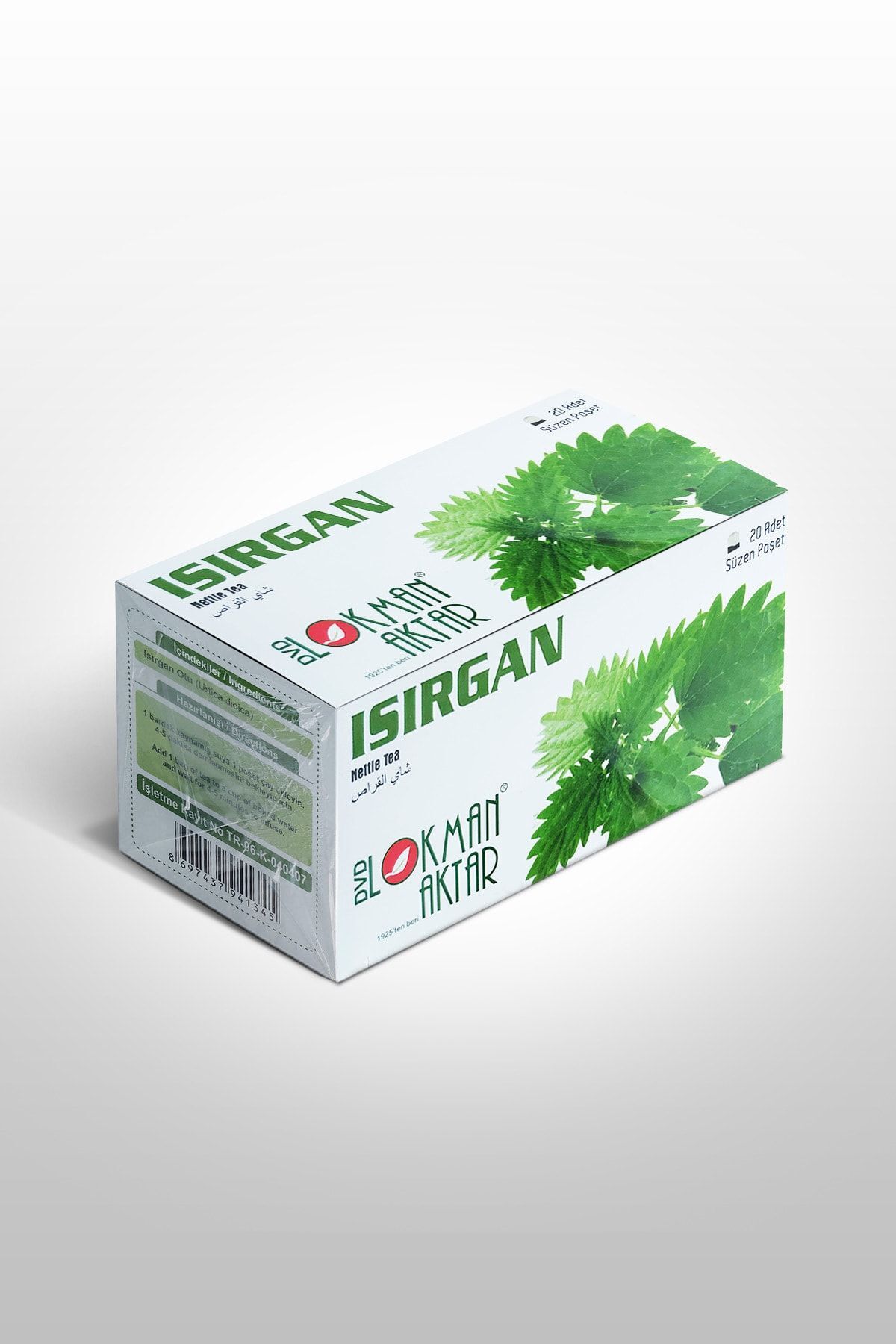 DVD Lokman Aktar-120 Gr Nettle Tea - 60 Tea Bags 2