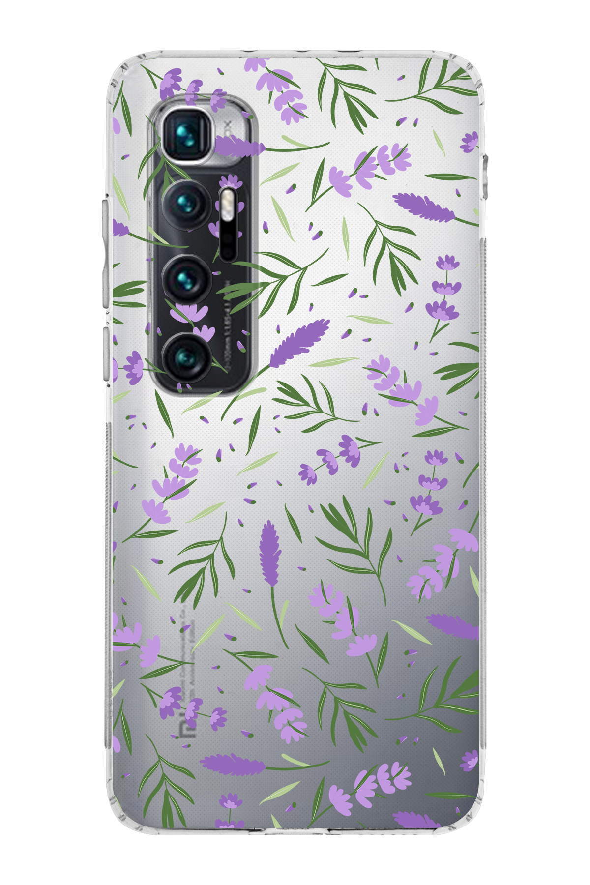 Xiaomi Mi 10 Pro ile Uyumlu Water Color 3  Kamera Korumalı Şeffaf  Kılıf