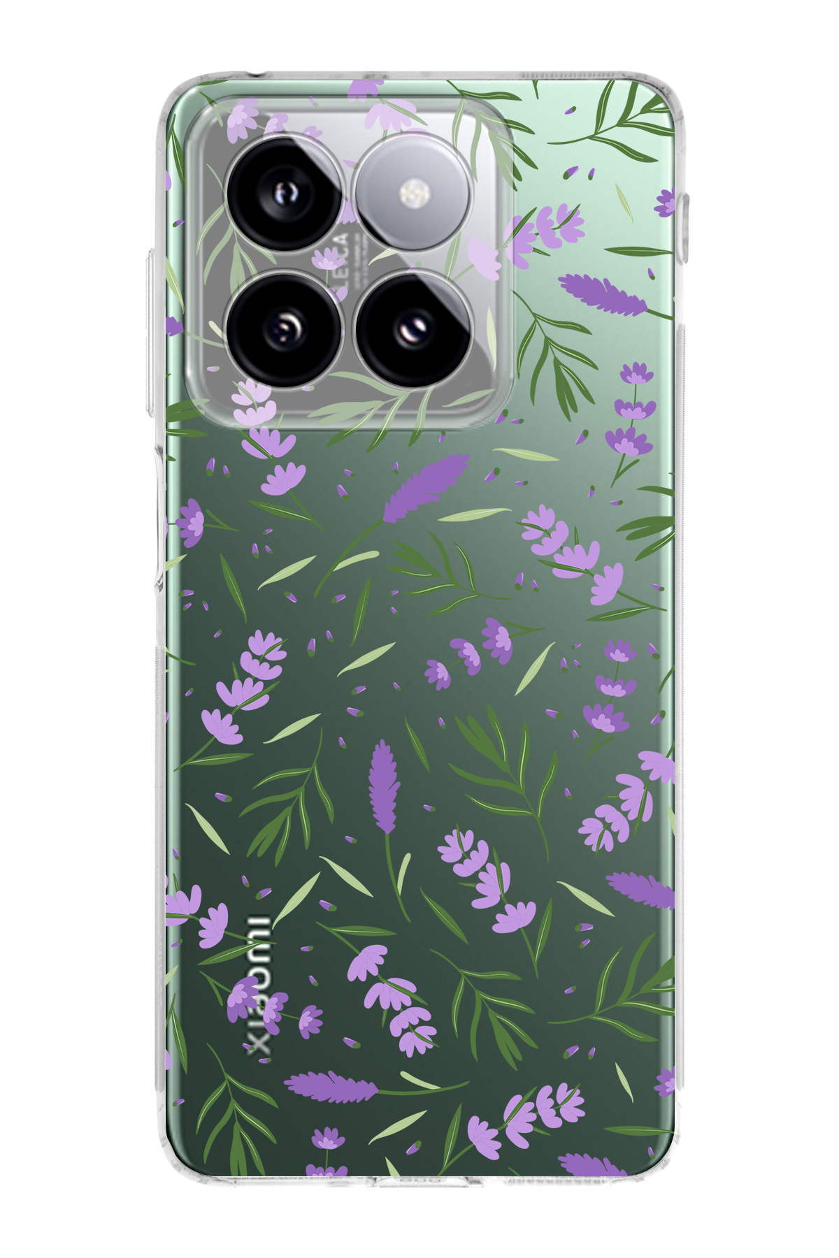 Xiaomi Mi 13 ile Uyumlu Water Color 3  Kamera Korumalı Şeffaf  Kılıf