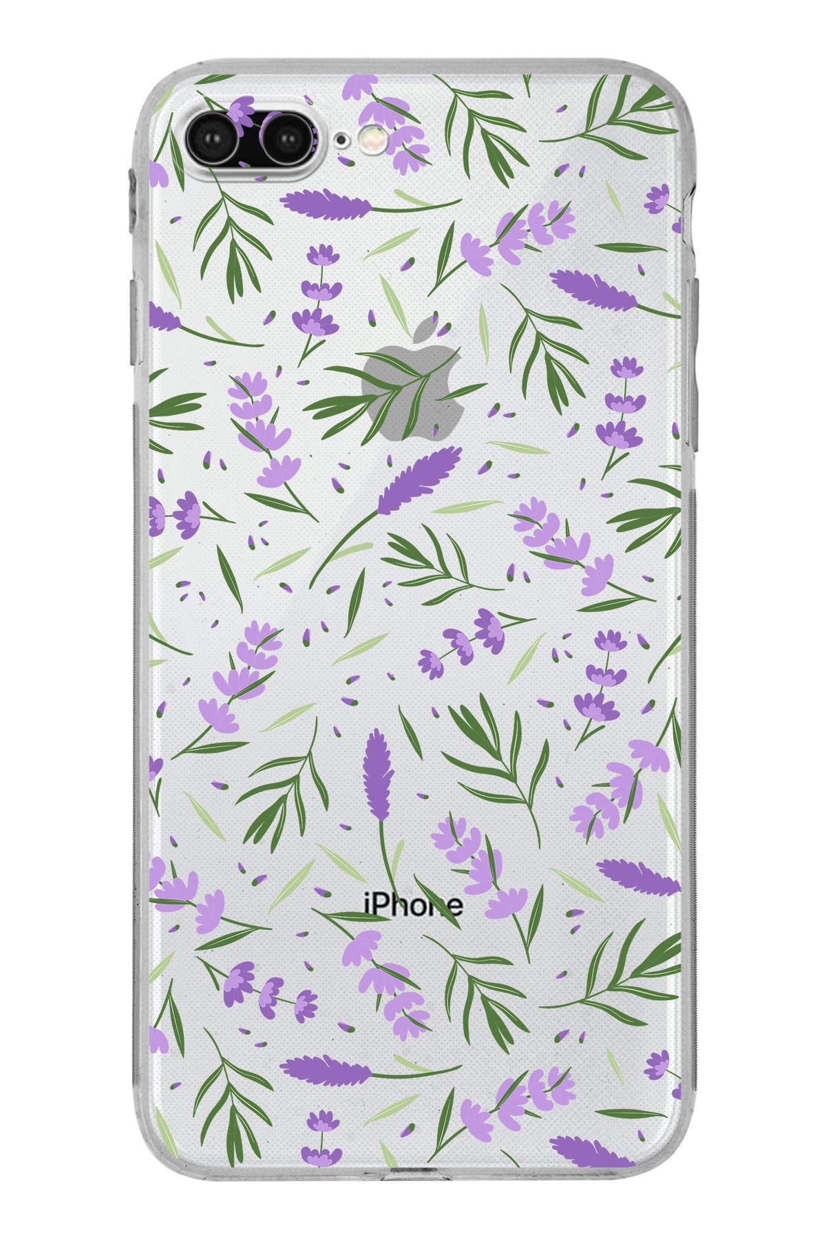 iPhone 7 Plus ile Uyumlu Water Color 3  Kamera Korumalı Şeffaf  Kılıf