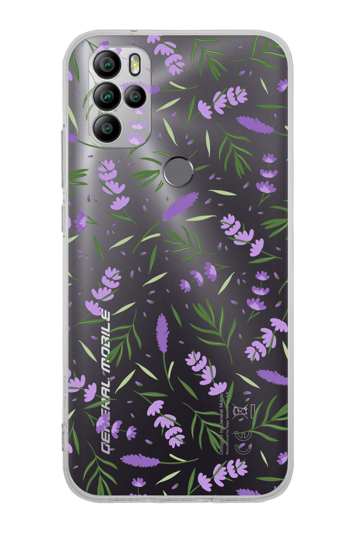 General Mobile GM 21 Pro ile Uyumlu Water Color 3  Kamera Korumalı Şeffaf  Kılıf