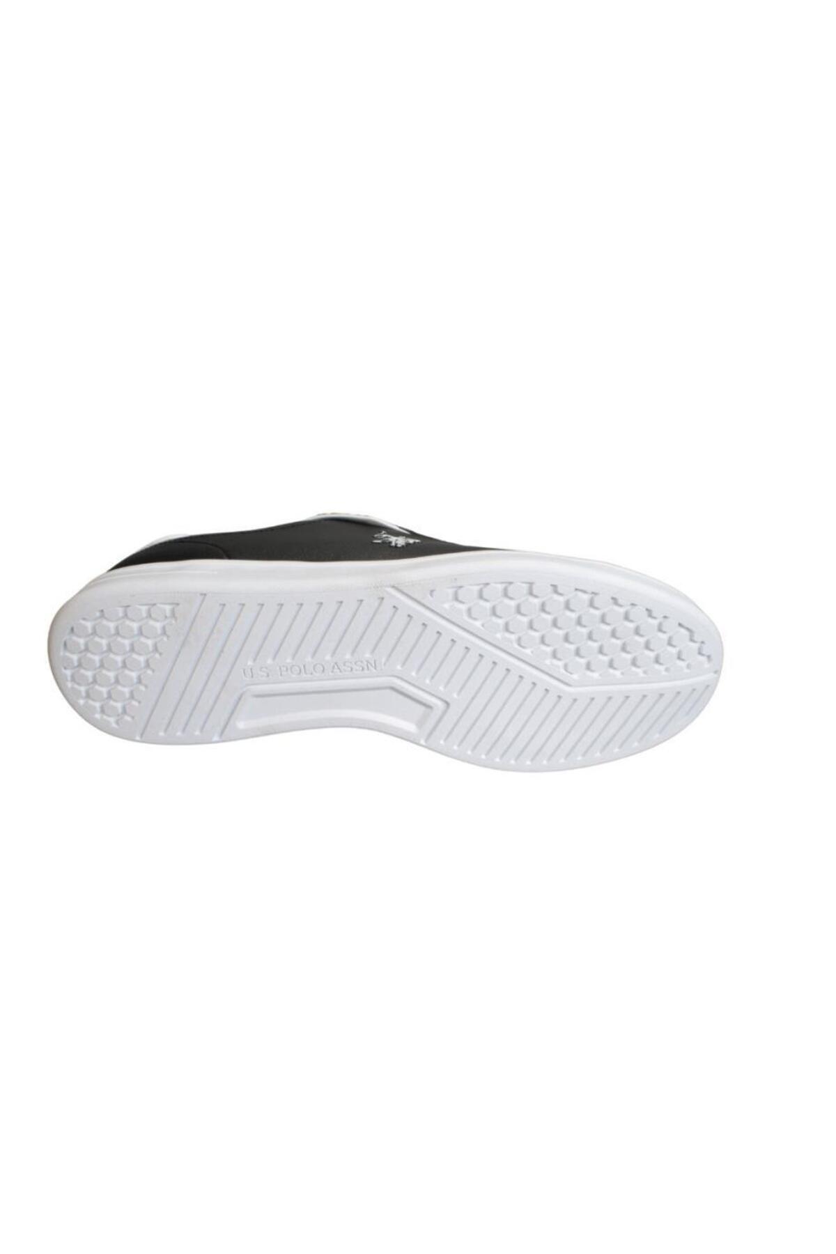 کفش U.S. Polo Assn. یو اس پولو مناسب طبیعت‌گردی ورزشی سیاه سفید U.S.POLO ASSN اورجینال - تصویر 4