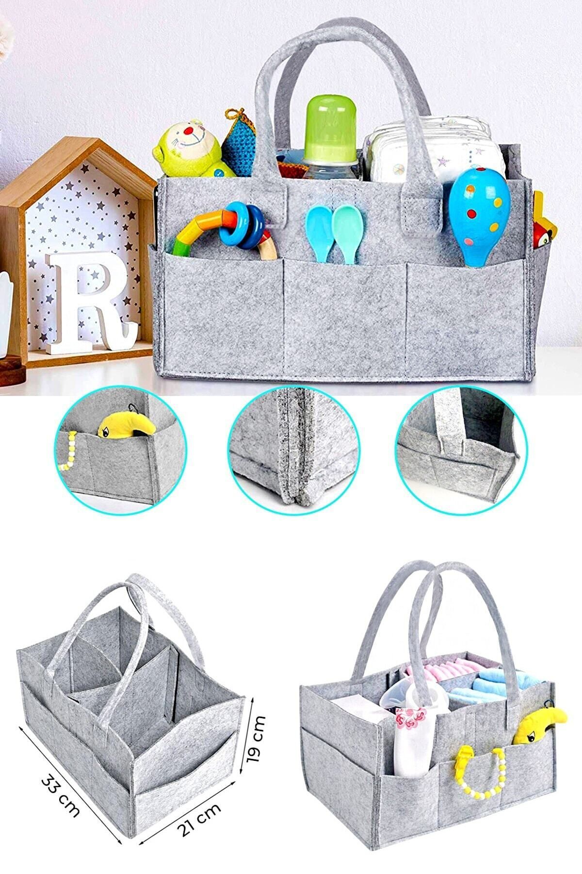 Helen's Home Taşınabilir Bebek Çantası Bebek Bakım Bezi Eşya Düzenleyici Çanta fotoğrafı 3 (önizleme)