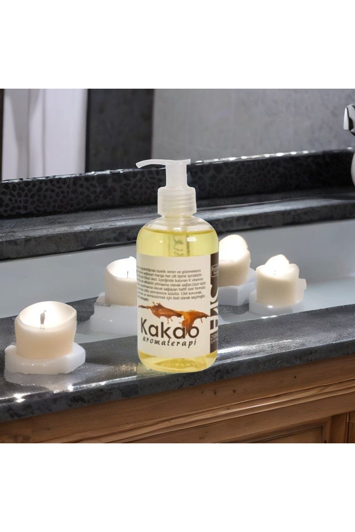 RyotoPRO Kakao Aromaterapi Masaj Yağı %100 Doğal 250 Ml. / RyotoPRO Cocoa Aromatherapy Massage Oil 100% Natural 250 Ml.