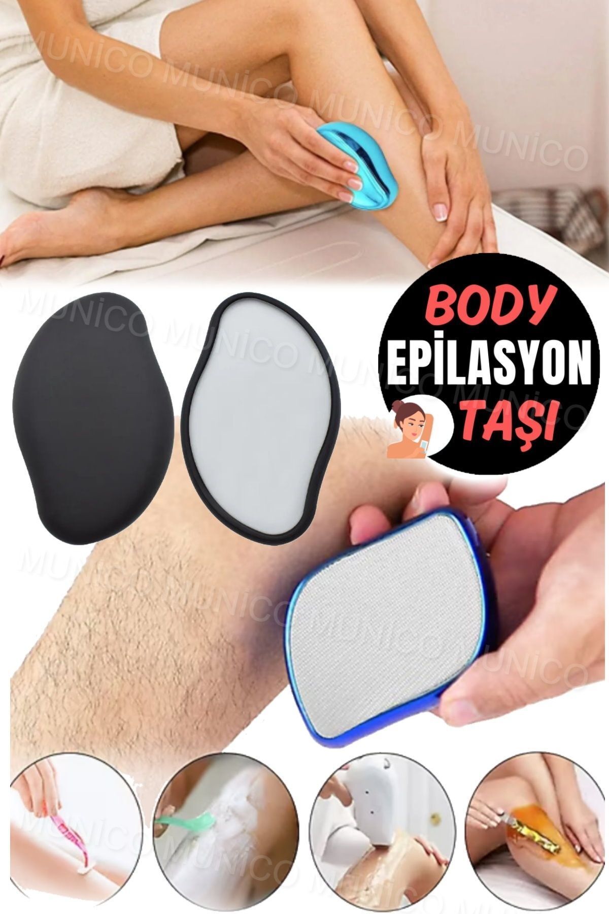 Crystal Hair Eraser for Painless Hair Removal Innovative Technology and Easy Cleaning Zero Removal Without Razor