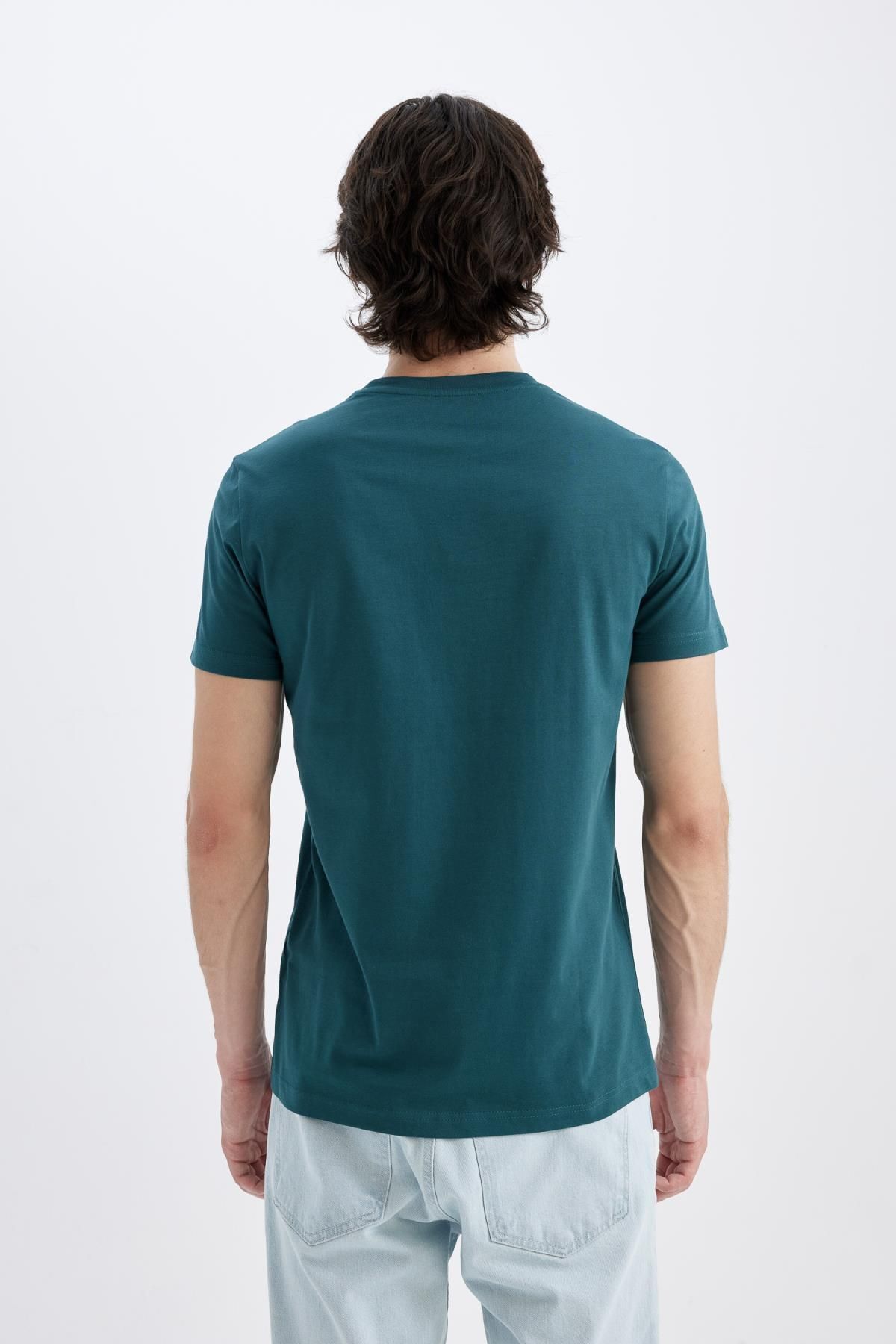 تی شرت مردانه دفاکتو | C5674AX24HS Defacto - Image 6