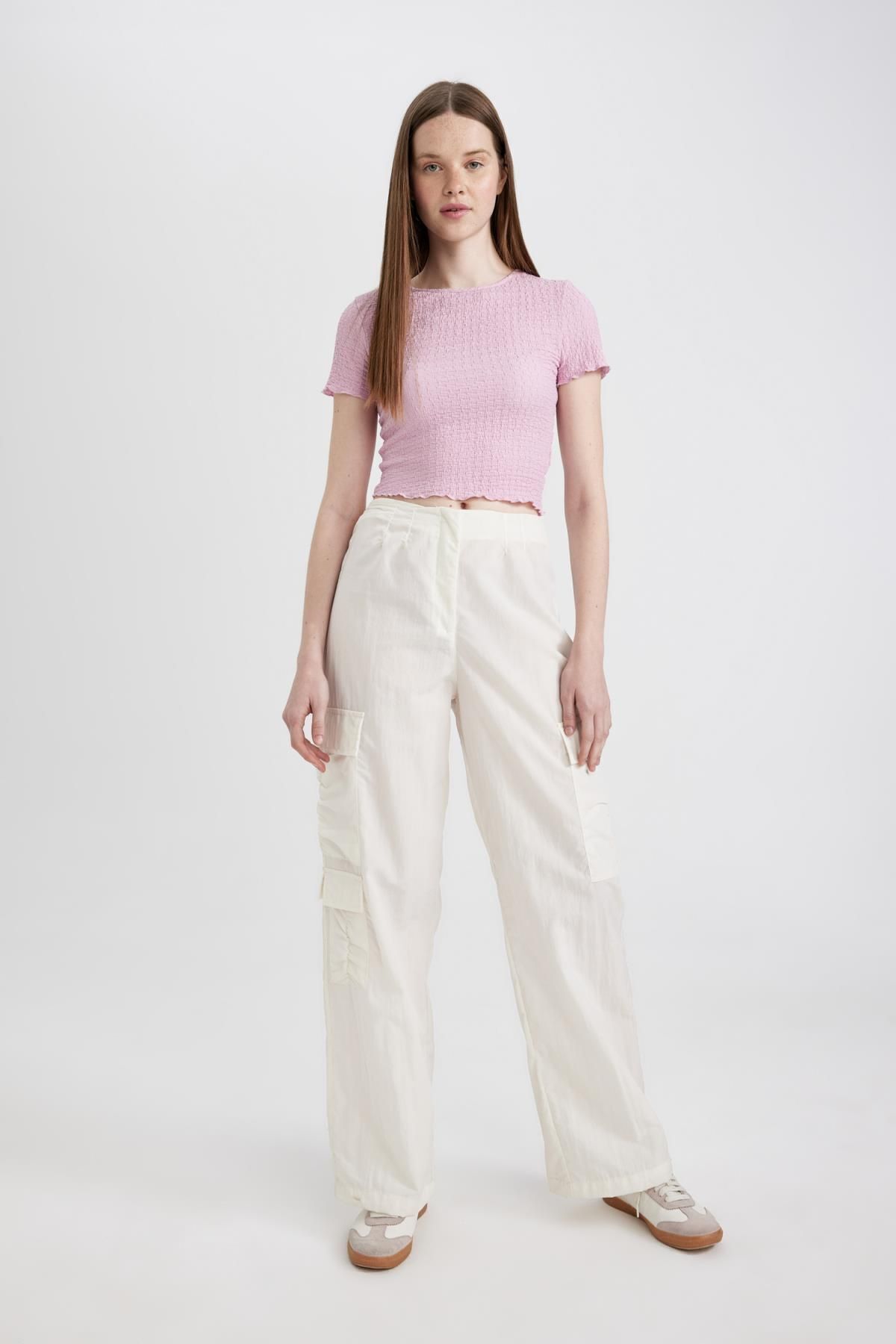 تی شرت زنانه دفاکتو | A6179AX24SM Defacto - Image 2