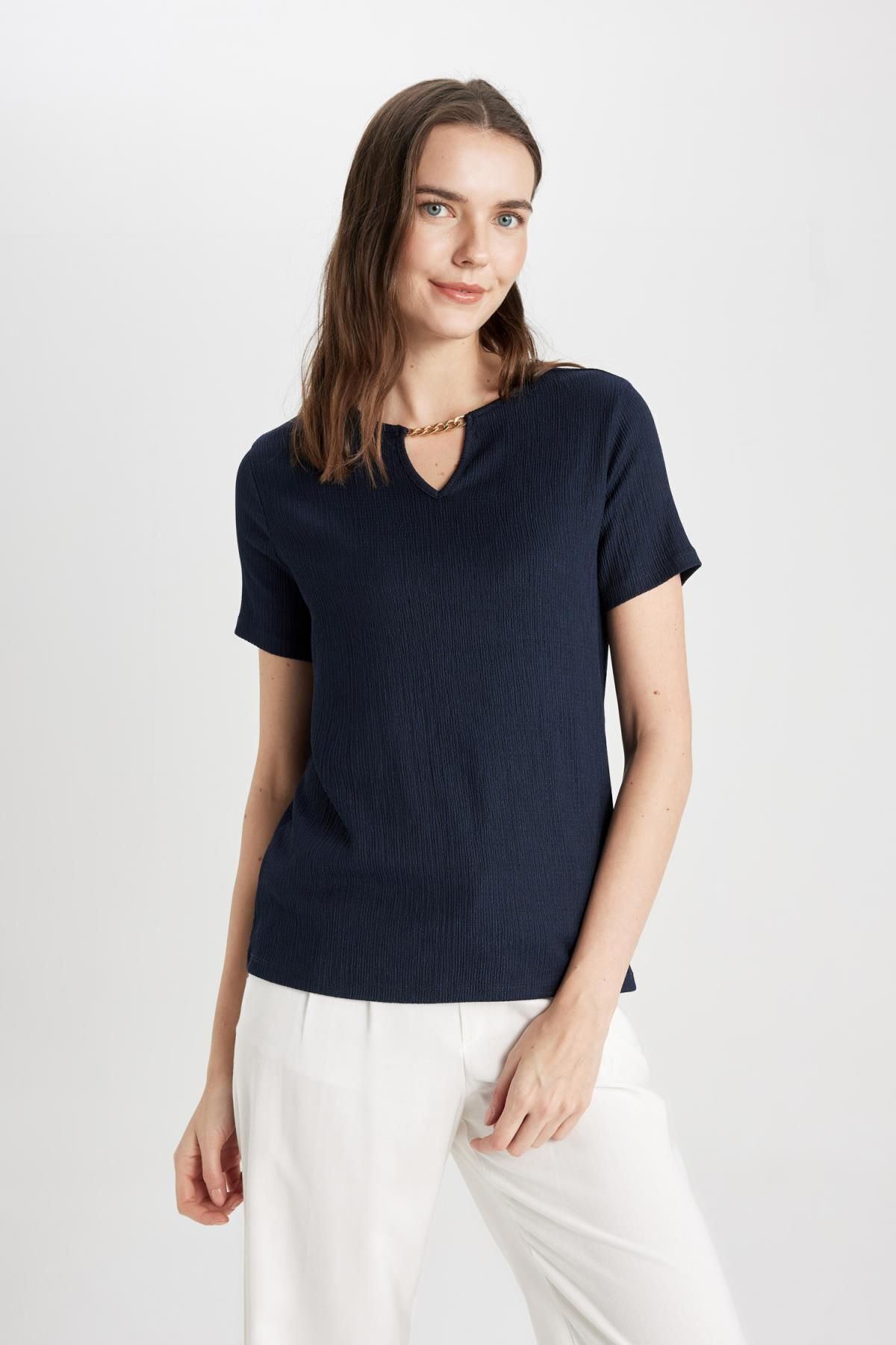 تی شرت زنانه دفاکتو | C1872AX24SP Defacto - Image 4