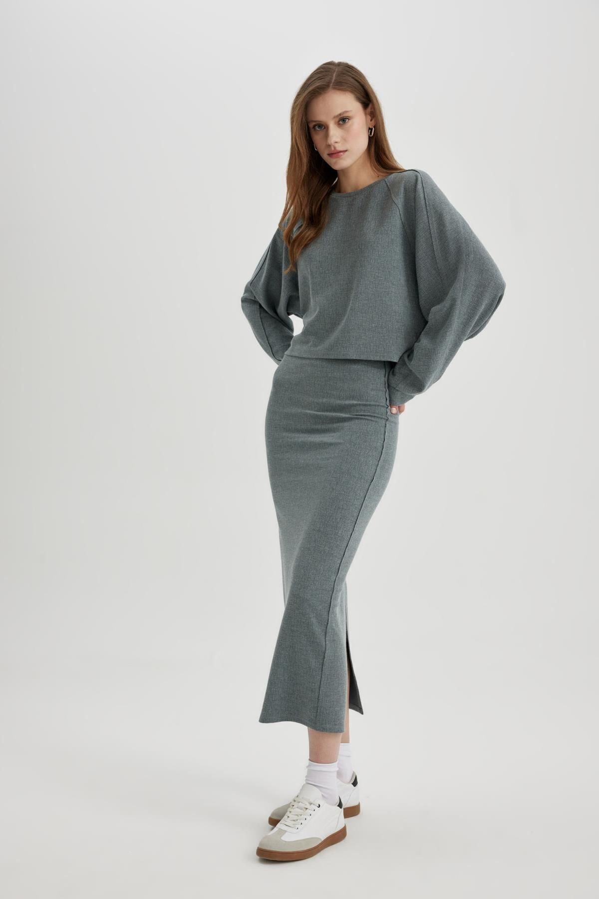 دامن زنانه دفاکتو | C2988AX24SP Defacto - Image 3