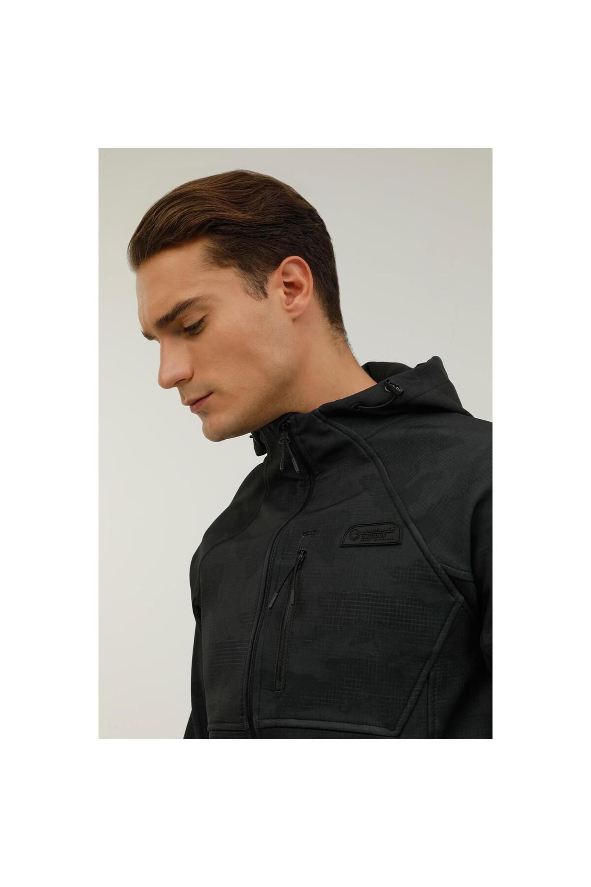 lumberjack-Ανδρικό παλτό ML ALD CAMO Softshell 3PR Camouflage Color 5