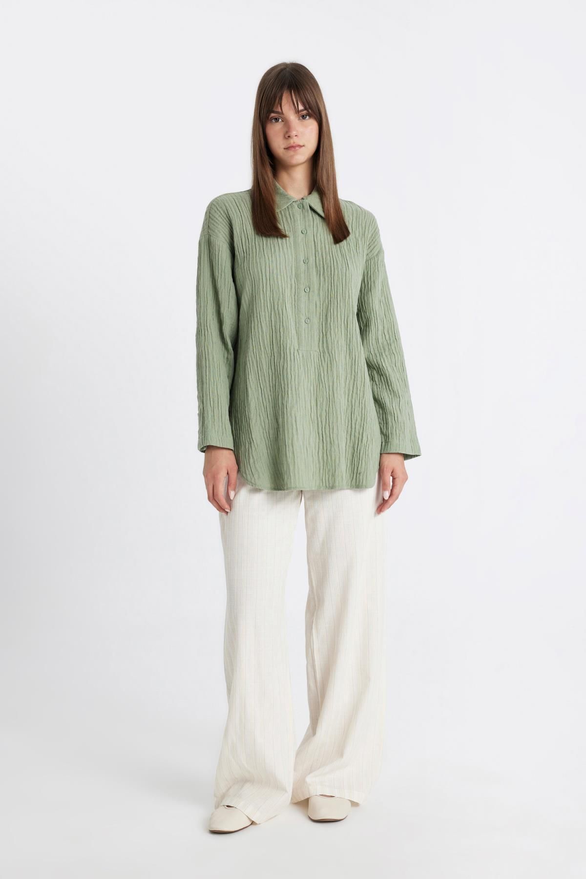 تونیک حجاب زنانه دفاکتو | D2256AX24SM Defacto - Image 2