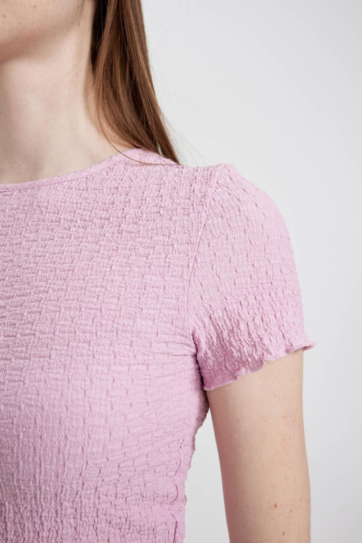 تی شرت زنانه دفاکتو | A6179AX24SM Defacto - Image 5