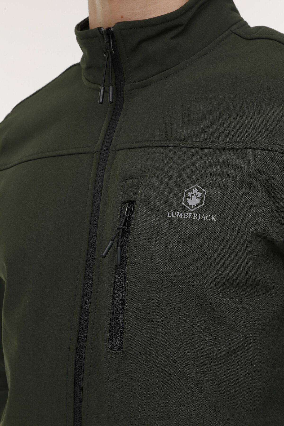 lumberjack-ML SOFTSHELL TRCK TOP 3PR Haki Erkek Softshell 4