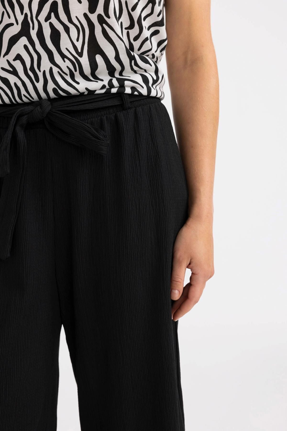 شلوار زنانه دفاکتو | D2175AX24SM Defacto - Image 4