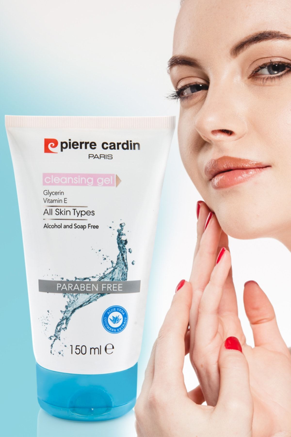 ژل پاک کننده صورت 150 میلی لیتر - ژل پاک کننده صورت پاک کننده Pierre Cardin