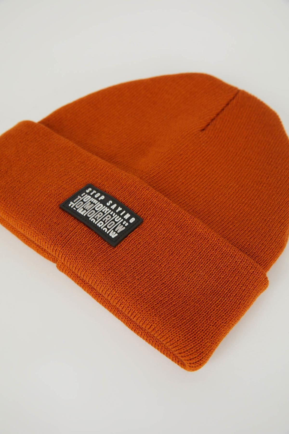 DeFacto-Pánský úpletový baret - Model A6607ax23wn 3