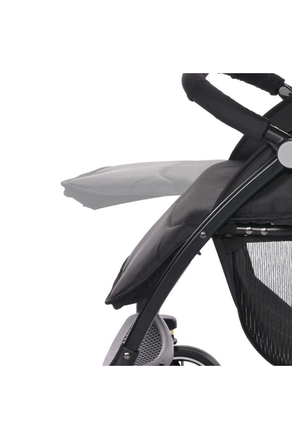 LORELLİ Lorelli Fresh Kabin Boy Bebek Arabası - Black Jasper fotoğrafı 5 (önizleme)