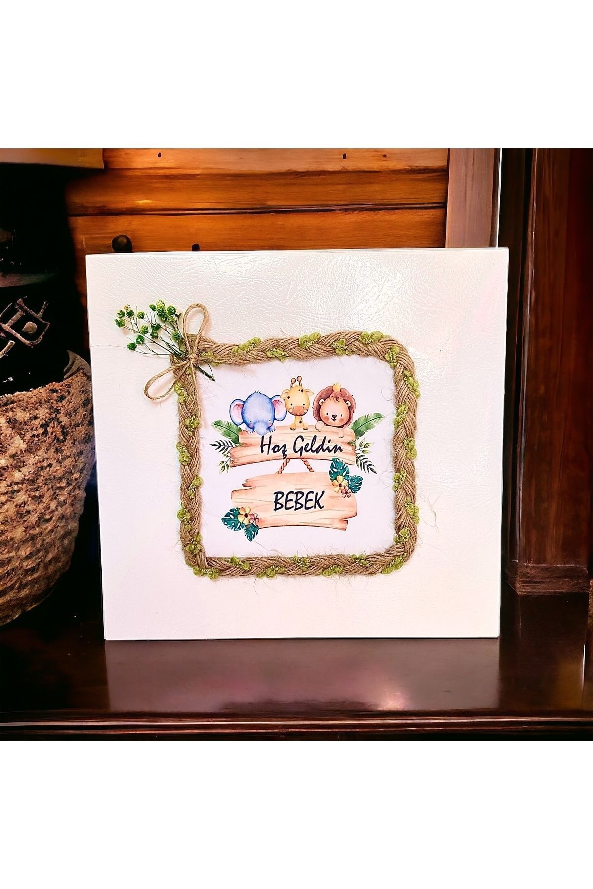 altıniz gıda (elit Çikolata )safari Isme Özel Isimli Bebek Çikolatası 48li Doğum-doğum Günü-hediyelik Çikolata fotoğrafı 4 (önizleme)