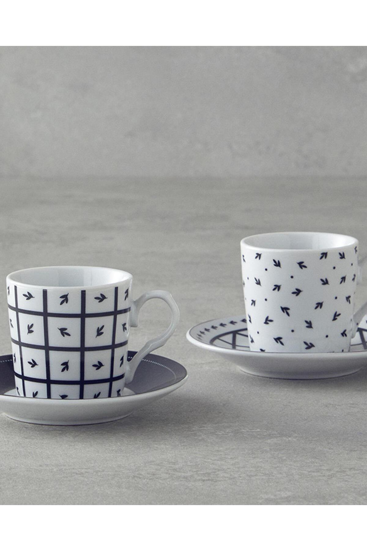 English Home Mika Kahve Fincan Takımı 80 ml Siyah (29.03.2025)