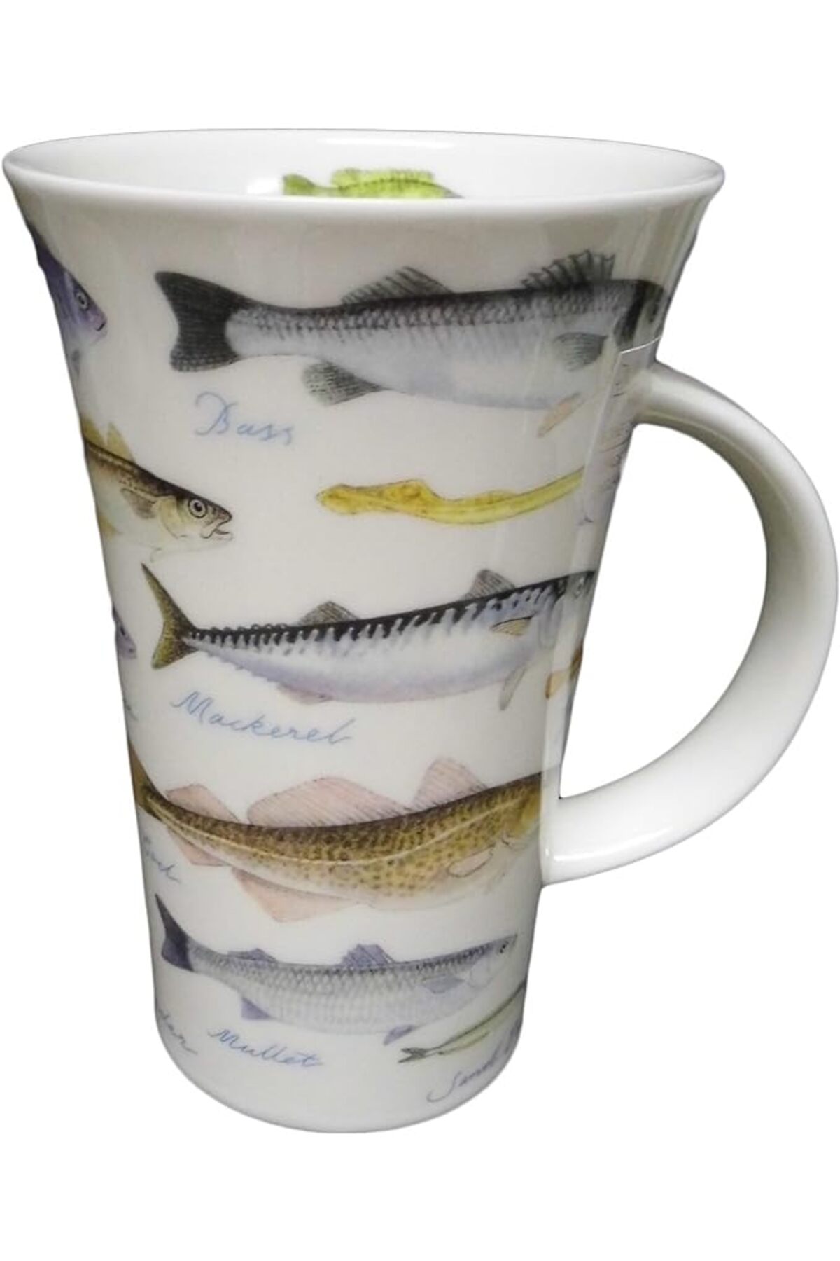 Asia Chai Art Dunoon Porselen Kupa-Balık