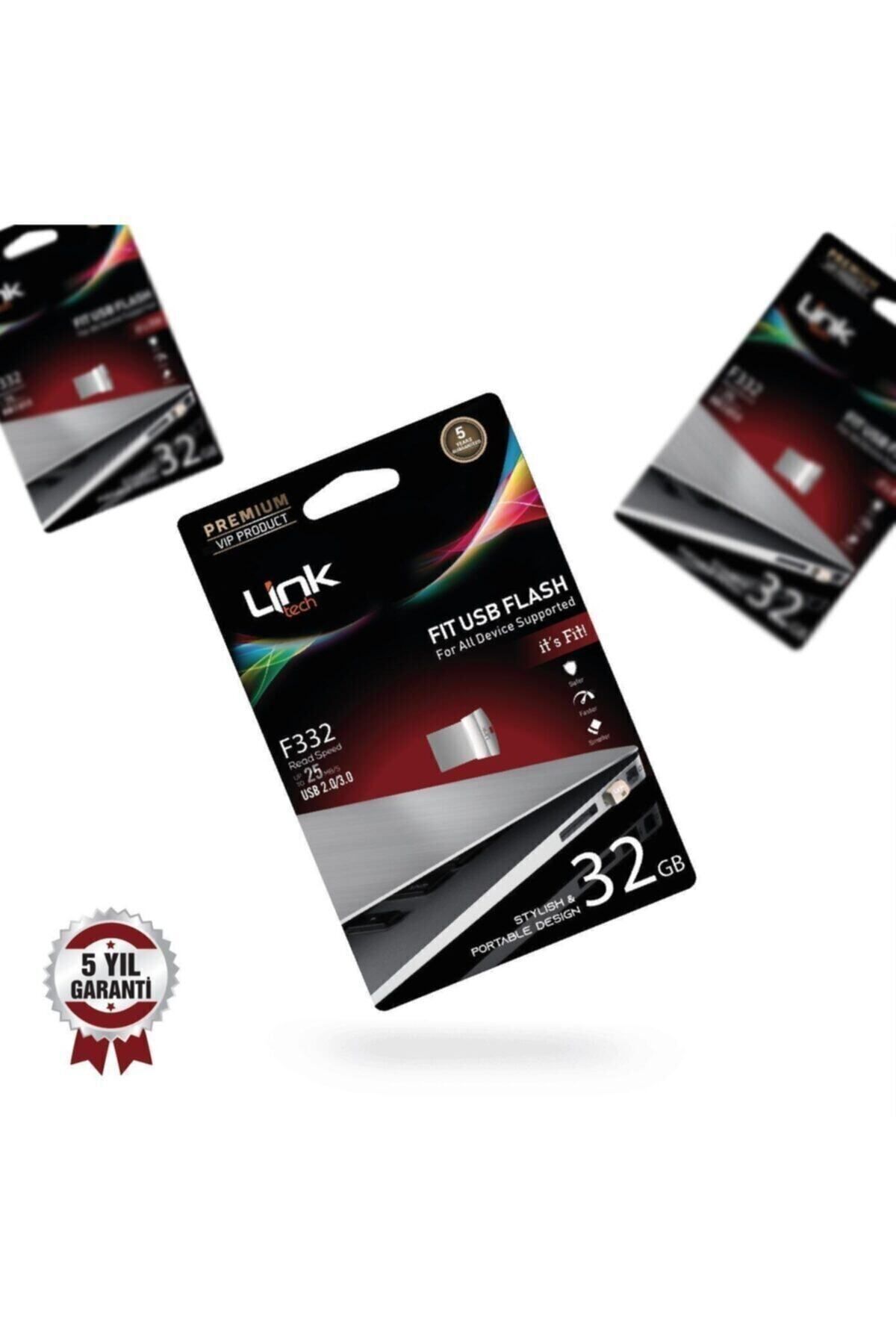 Linktech-Link Tech Fit Premium 32gb Mini USB Flash Memory 25mb/s 3