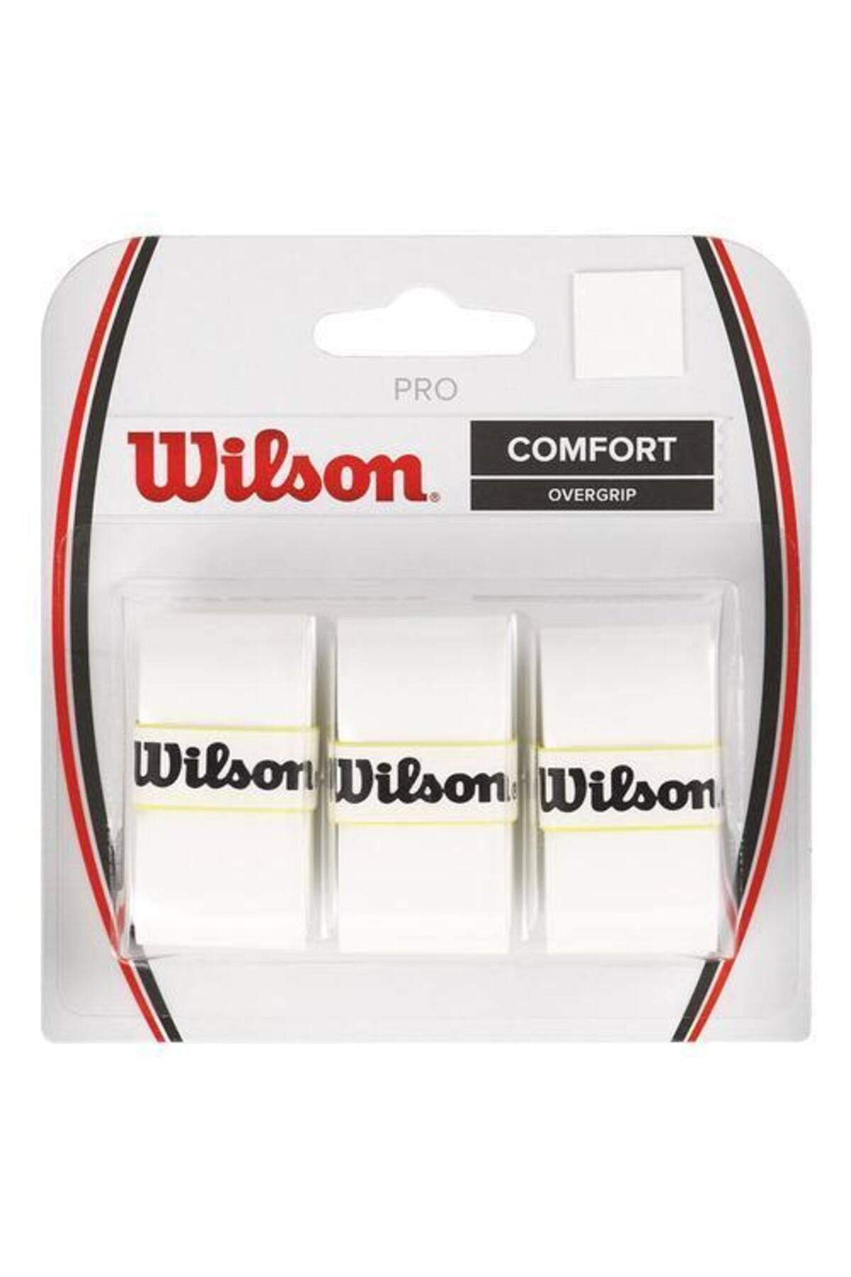 Wilson Pro Comfort 3'lü Beyaz Tenis Gribi Wrz4014wh