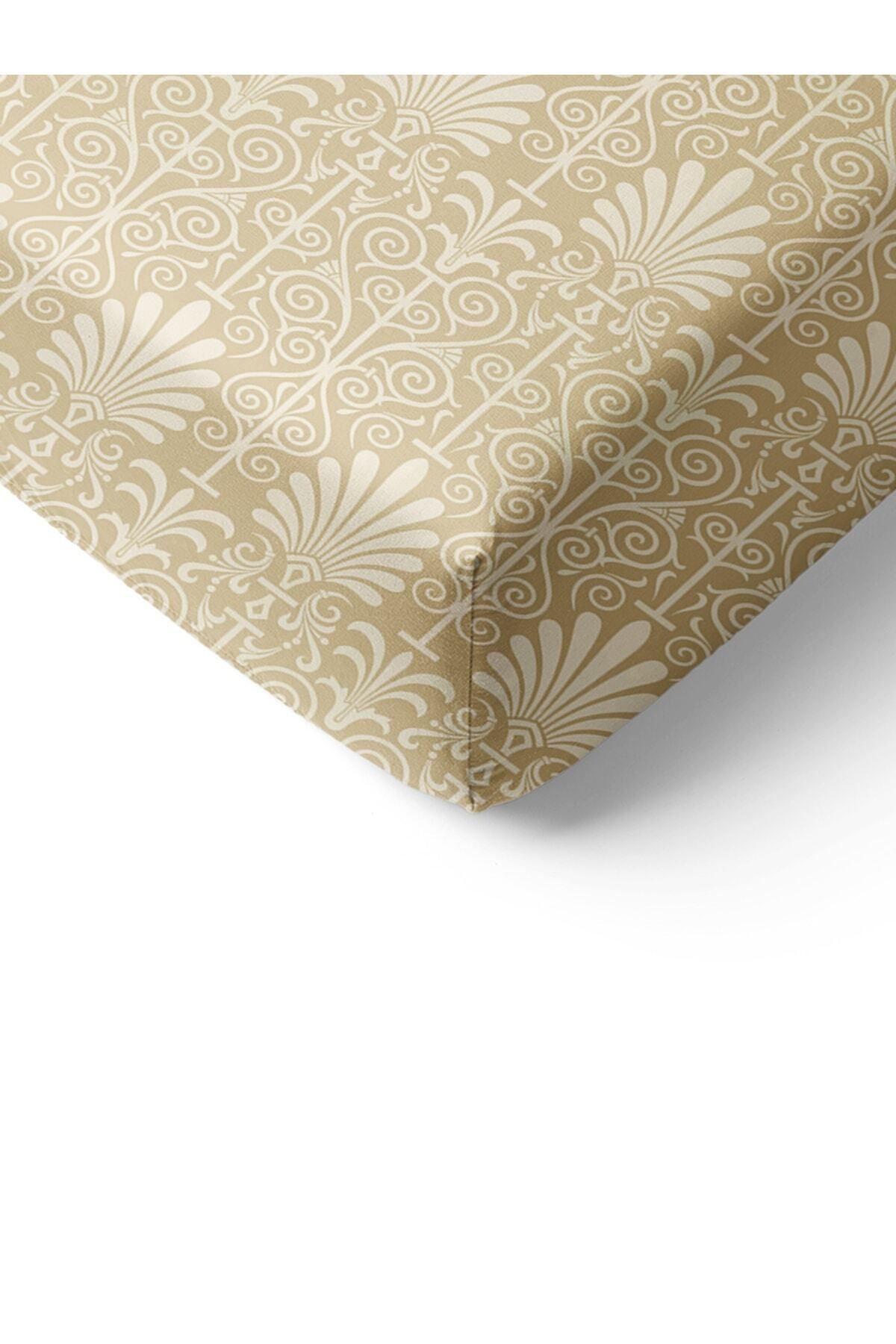 Evmila-Modern Pattern Printed Single Elastic Sheet Set Colorful 2