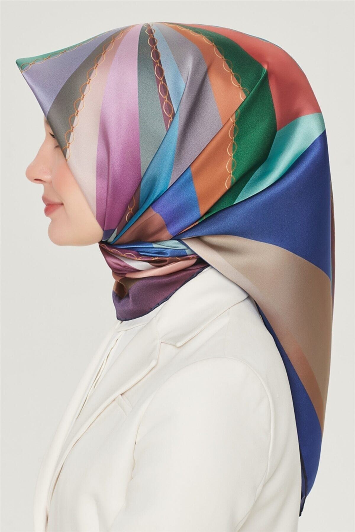 روسری زنانه آرمینه | E21YA8507D03 Armine - Image 3