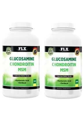 Glucosamine Chondroitin Msm Hyaluronic Acid Zerdeçal 300 Tablet x 2 Kutu FY300X2