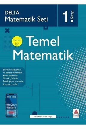 Delta Matematik Seti 1.kitap - Herkes Için Temel Matematik 9786057698353ery